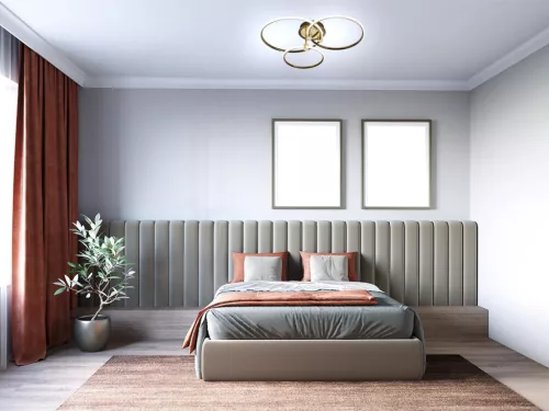 LED dizájn mennyezeti lámpa 64W, 580x500x130 mm, 3000K-6500K, IP20 - TB1301/BG