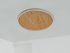 LED dizájn mennyezeti lámpa 65W, 5200lm, 3000-6500K CCT, dimmelhető, RF távirányítóval, IP20 - TB130