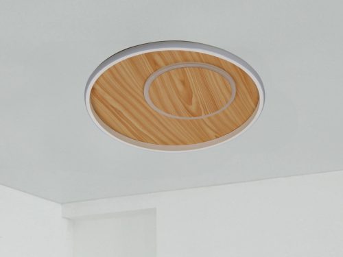 LED dizájn mennyezeti lámpa 65W, 5200lm, 3000-6500K CCT, dimmelhető, RF távirányítóval, IP20 - TB130