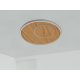 LED dizájn mennyezeti lámpa 65W, 5200lm, 3000-6500K CCT, dimmelhető, RF távirányítóval, IP20 - TB130