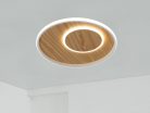 LED dizájn mennyezeti lámpa 65W, 5200lm, 3000-6500K CCT, dimmelhető, RF távirányítóval, IP20 - TB130