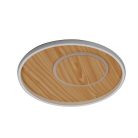 LED dizájn mennyezeti lámpa 65W, 5200lm, 3000-6500K CCT, dimmelhető, RF távirányítóval, IP20 - TB130