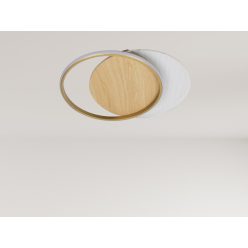   LED dizájn mennyezeti lámpa 60W, 400x505x52 mm, 3000K-6500K, IP20 - TB1303/GW