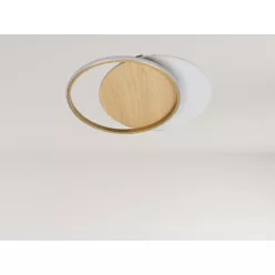   LED dizájn mennyezeti lámpa 60W, 400x505x52 mm, 3000K-6500K, IP20 - TB1303/GW