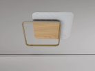 LED dizájn mennyezeti lámpa 60W, 505x505x52 mm, 3000K-6500K, IP20 - TB1304/GW