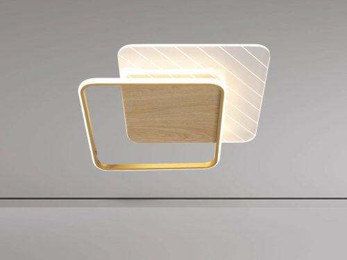 LED dizájn mennyezeti lámpa 60W, 505x505x52 mm, 3000K-6500K, IP20 - TB1304/GW