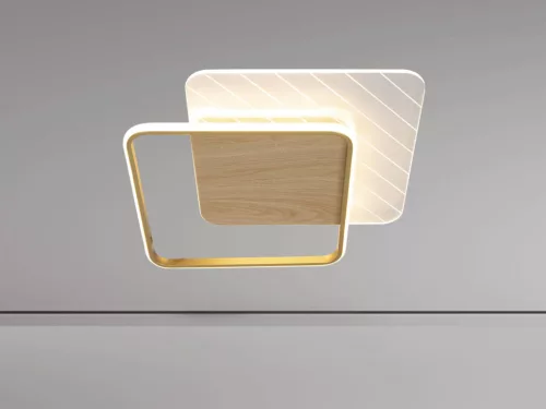 LED dizájn mennyezeti lámpa 60W, 505x505x52 mm, 3000K-6500K, IP20 - TB1304/GW