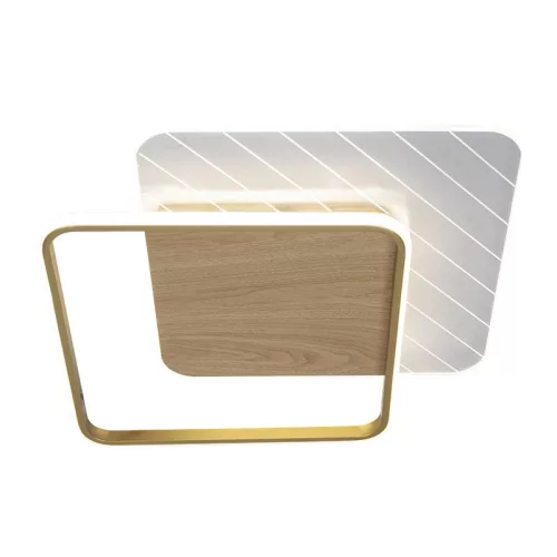 LED dizájn mennyezeti lámpa 60W, 505x505x52 mm, 3000K-6500K, IP20 - TB1304/GW