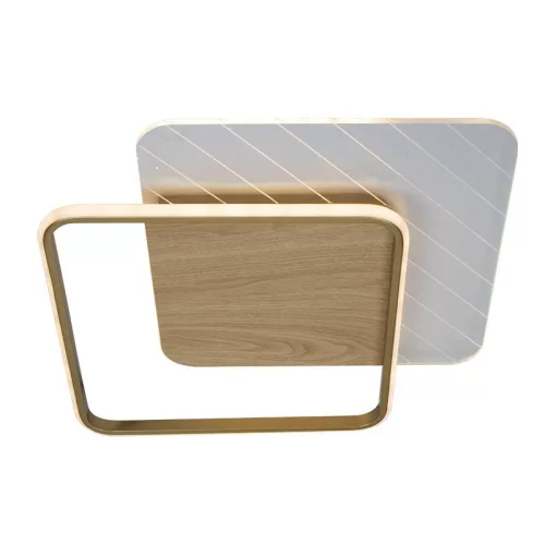 LED dizájn mennyezeti lámpa 60W, 505x505x52 mm, 3000K-6500K, IP20 - TB1304/GW