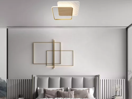 LED dizájn mennyezeti lámpa 60W, 505x505x52 mm, 3000K-6500K, IP20 - TB1304/GW