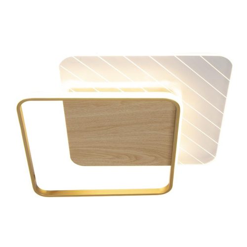 LED dizájn mennyezeti lámpa 60W, 505x505x52 mm, 3000K-6500K, IP20 - TB1304/GW