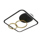 LED dizájn mennyezeti lámpa 70W, 500x450x68 mm, 3000K-6500K, IP20 - TB1305/BG