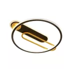 LED dizájn mennyezeti lámpa 60W, 499x450x68 mm, 3000K-6500K, IP20 - TB1306/BG