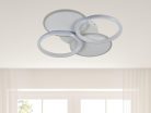 LED dizájn mennyezeti lámpa 70W, 490x65 mm, 3000K-6500K, IP20 - TB1307/W