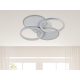 LED dizájn mennyezeti lámpa 70W, 490x65 mm, 3000K-6500K, IP20 - TB1307/W