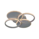 LED dizájn mennyezeti lámpa 70W, 490x65 mm, 3000K-6500K, IP20 - TB1307/W