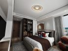 LED dizájn mennyezeti lámpa 90W, 8100 lm, 3000K-6500K, dimmelhető, IP20 - TB1308/W