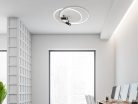 LED mennyezeti lámpa 65W, 5000lm, 3000K-6500K, dimmelhető, IP20, 490x400x115 mm - TB1310/WB