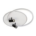 LED mennyezeti lámpa 65W, 5000lm, 3000K-6500K, dimmelhető, IP20, 490x400x115 mm - TB1310/WB