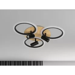   LED mennyezeti lámpa 70W, 5500lm, 3000K-6500K, dimmelhető, IP20, 582x115 mm - TB1311/BW