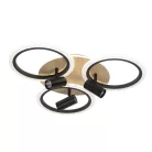 LED mennyezeti lámpa 70W, 5500lm, 3000K-6500K, dimmelhető, IP20, 582x115 mm - TB1311/BW