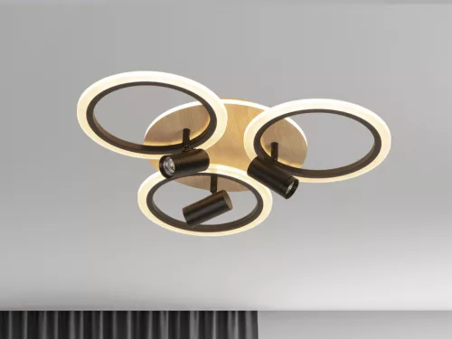 LED mennyezeti lámpa 70W, 5500lm, 3000K-6500K, dimmelhető, IP20, 582x115 mm - TB1311/BW