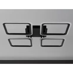   LED négyzet mennyezeti lámpa 95W 550x550x70 mm 3000K-6500K IP20 - TB1312/B