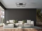 LED négyzet mennyezeti lámpa 95W 550x550x70 mm 3000K-6500K IP20 - TB1312/B