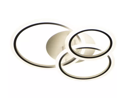 LED kör mennyezeti lámpa 90W 525x590x110 mm 3000K-6500K IP20 - TB1313/W