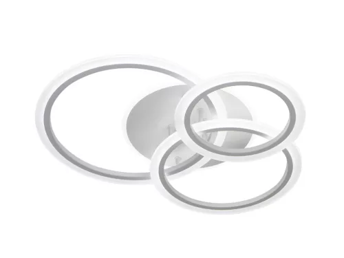 LED kör mennyezeti lámpa 90W 525x590x110 mm 3000K-6500K IP20 - TB1313/W