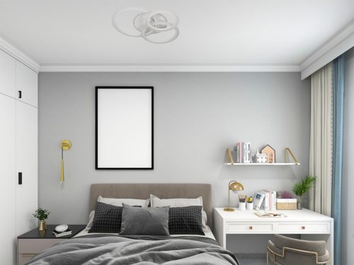 LED kör mennyezeti lámpa 90W 525x590x110 mm 3000K-6500K IP20 - TB1313/W
