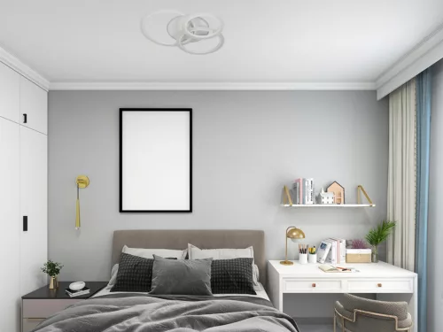 LED kör mennyezeti lámpa 90W 525x590x110 mm 3000K-6500K IP20 - TB1313/W