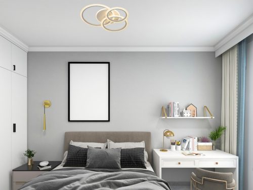 LED kör mennyezeti lámpa 90W 525x590x110 mm 3000K-6500K IP20 - TB1313/W