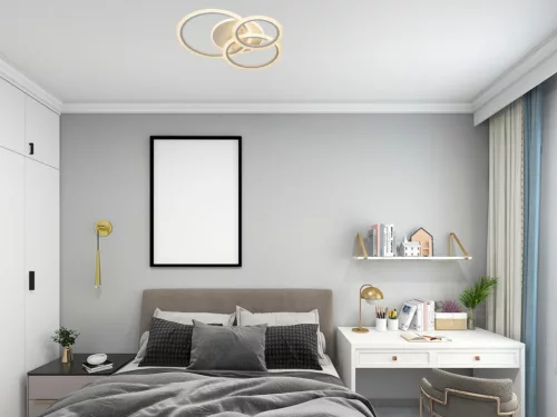 LED kör mennyezeti lámpa 90W 525x590x110 mm 3000K-6500K IP20 - TB1313/W