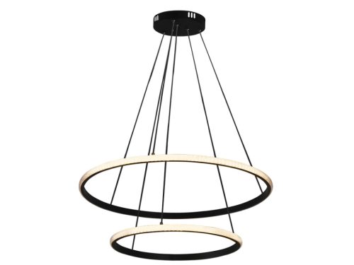 LED kör függesztett lámpa 55W 400+600x1200 mm 3000K-6500K IP20 - TB2301/B