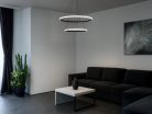 LED kör függesztett lámpa 55W 400+600x1200 mm 3000K-6500K IP20 - TB2301/B
