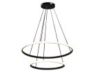 LED kör függesztett lámpa 55W 400+600x1200 mm 3000K-6500K IP20 - TB2301/B