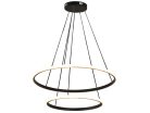 LED kör függesztett lámpa 55W 400+600x1200 mm 3000K-6500K IP20 - TB2301/B