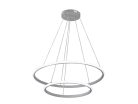 LED kör függesztett lámpa 55W 400+600x1200 mm 3000K-6500K IP20 - TB2301/W