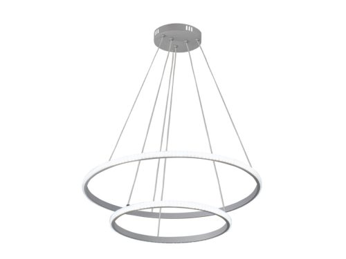 LED kör függesztett lámpa 55W 400+600x1200 mm 3000K-6500K IP20 - TB2301/W