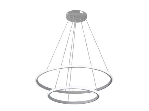 LED kör függesztett lámpa 55W 400+600x1200 mm 3000K-6500K IP20 - TB2301/W