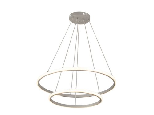LED kör függesztett lámpa 55W 400+600x1200 mm 3000K-6500K IP20 - TB2301/W