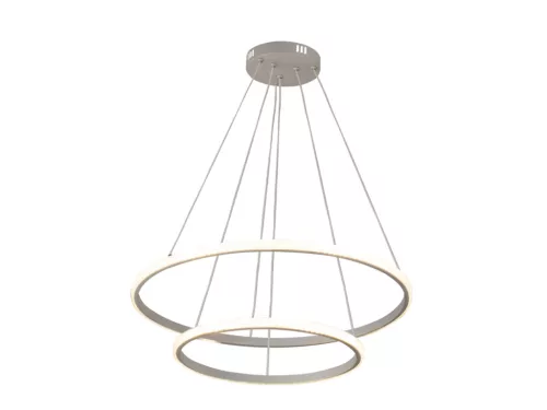 LED kör függesztett lámpa 55W 400+600x1200 mm 3000K-6500K IP20 - TB2301/W