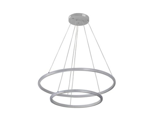 LED kör függesztett lámpa 55W 400+600x1200 mm 3000K-6500K IP20 - TB2301/W