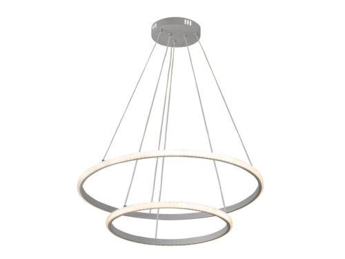 LED kör függesztett lámpa 55W 400+600x1200 mm 3000K-6500K IP20 - TB2301/W