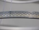 LED kör függesztett lámpa 55W 400+600x1200 mm 3000K-6500K IP20 - TB2301/W