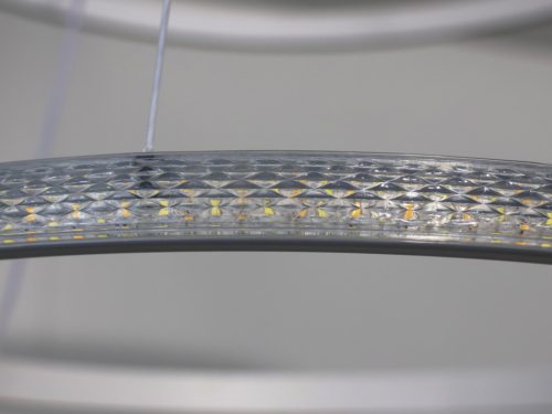 LED kör függesztett lámpa 55W 400+600x1200 mm 3000K-6500K IP20 - TB2301/W