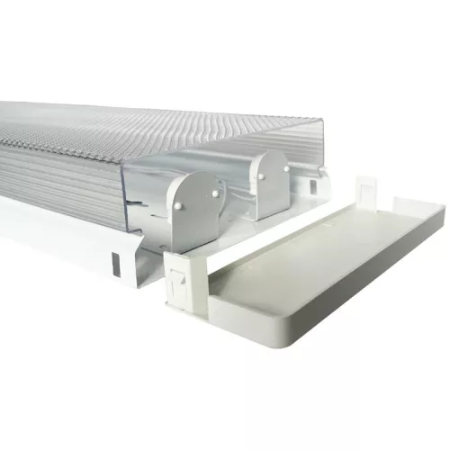 LED fénycső armatúra 2x T8 36W 1240x175x55 mm IP20 - TL103