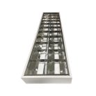 LED Féncső armatúra 2 x T8 / 1200 mm Fehér IP20 - TL203