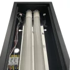 LED fénycső armatúra 2x T8 36W 150x1200 mm IP20 - TL301B